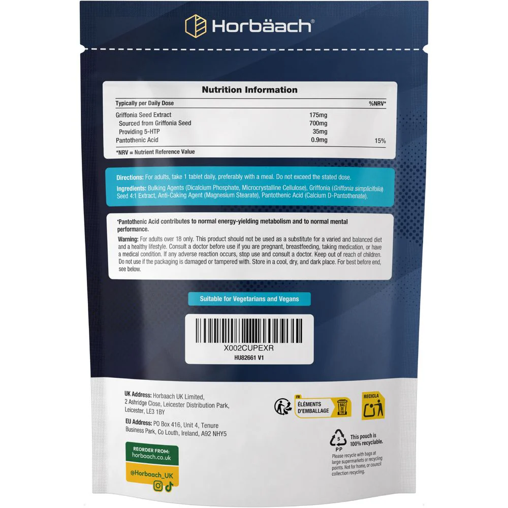5-HTP with Vitamin B | 180 Tablets - Image 4