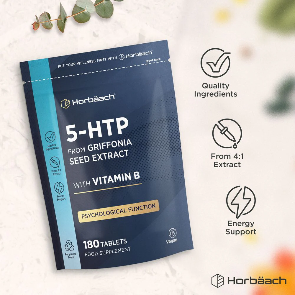 5-HTP with Vitamin B | 180 Tablets - Image 5