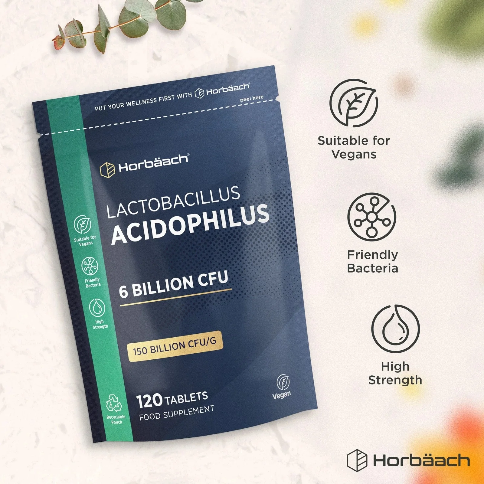 Acidophilus 6 Billion CFU | 120 Tablets - Image 4