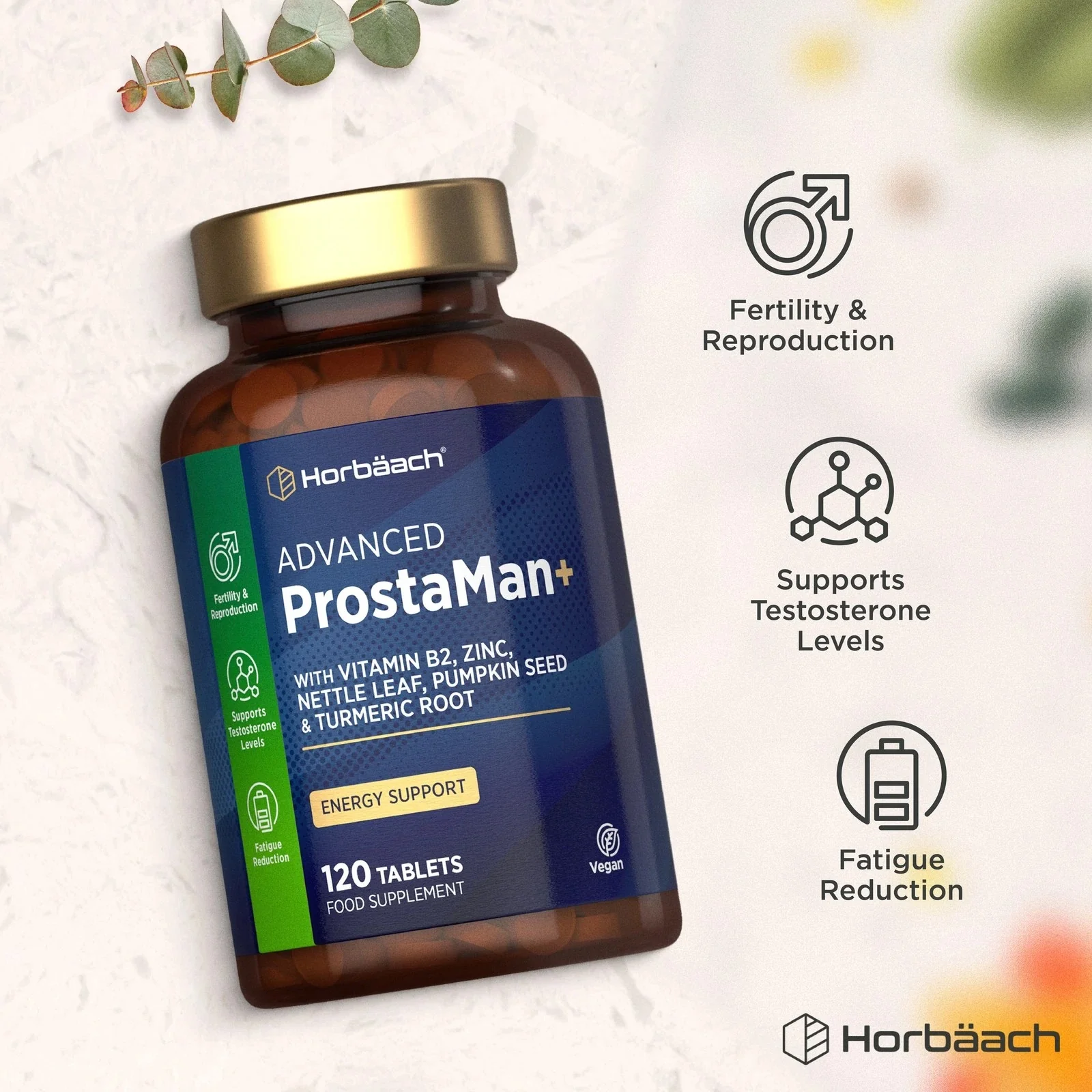 Advanced ProstaMan+ Supplement for Men | 120 Tablets - Image 5