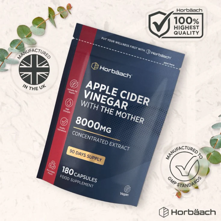 Apple Cider Vinegar 8000 mg | 180 Capsules - Image 6