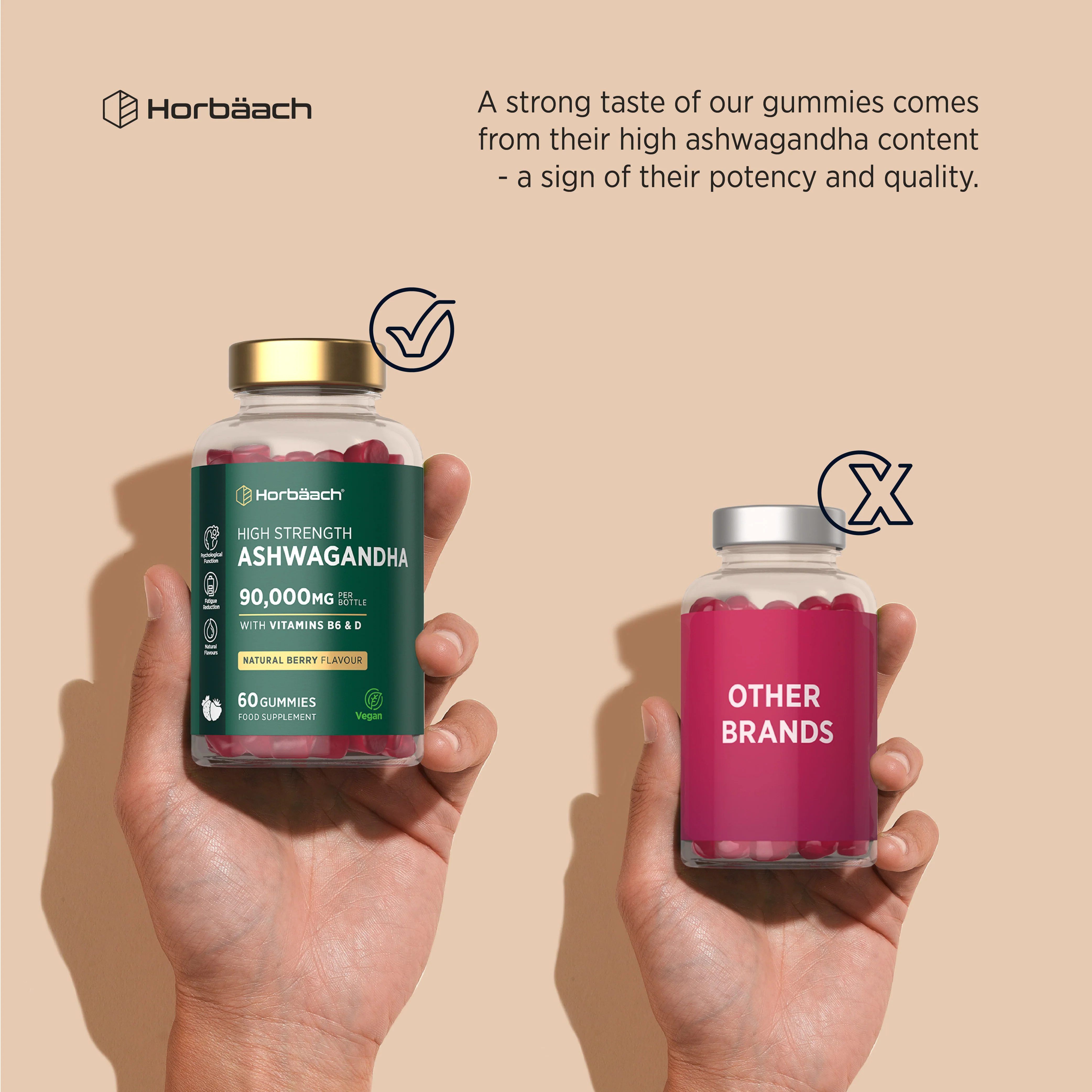 Ashwagandha 90,000 mg | 60 Gummies - Image 4