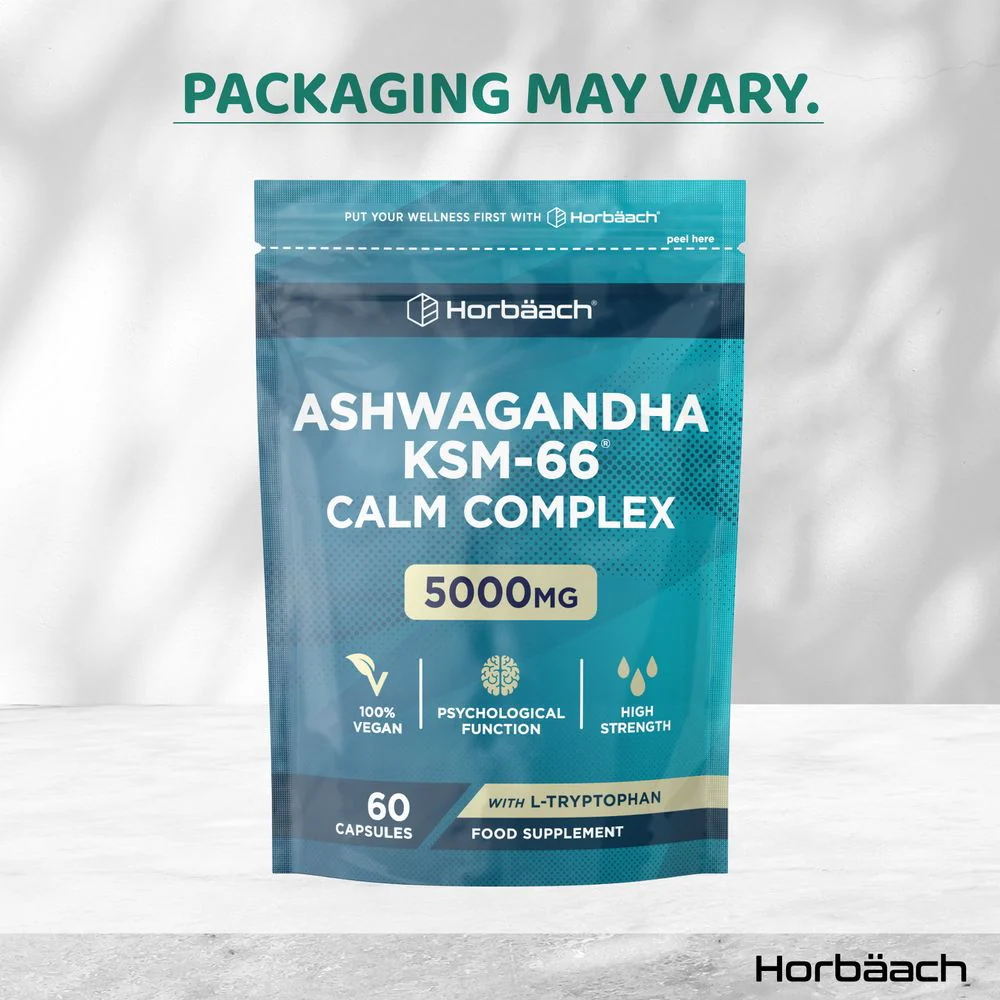 Ashwagandha KSM-66 Calm Complex 5000 mg | 60 Capsules - Image 4
