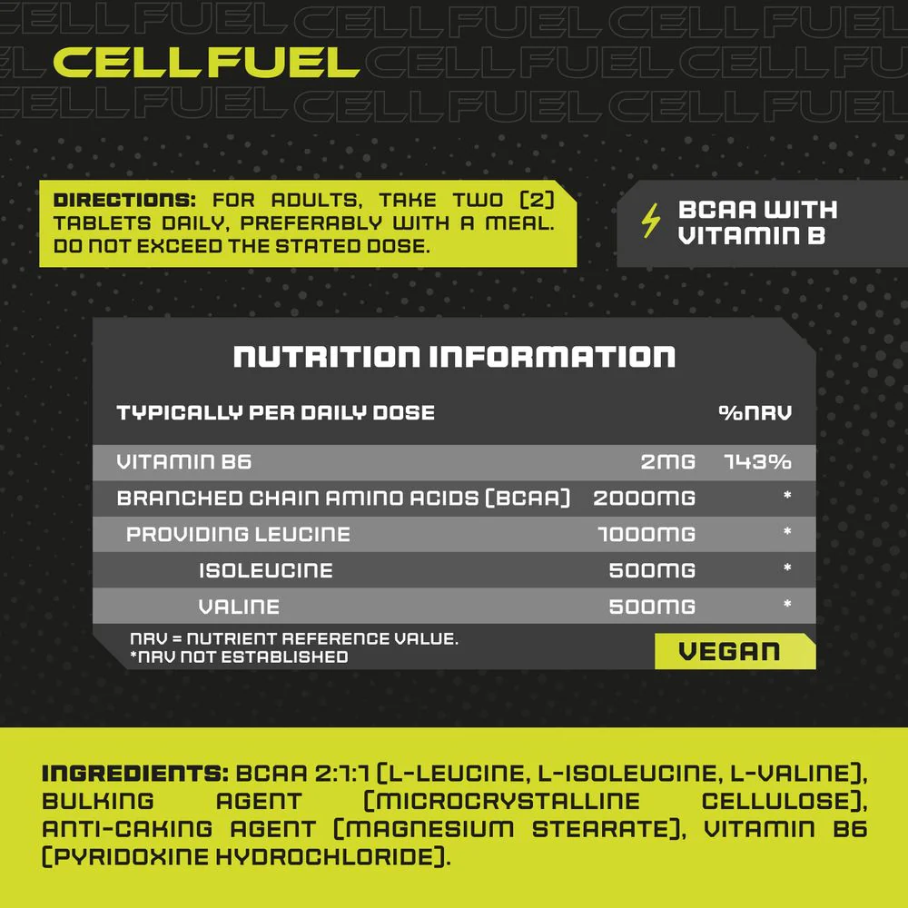 BCAA 2000 mg | 90 Tablets - Image 3