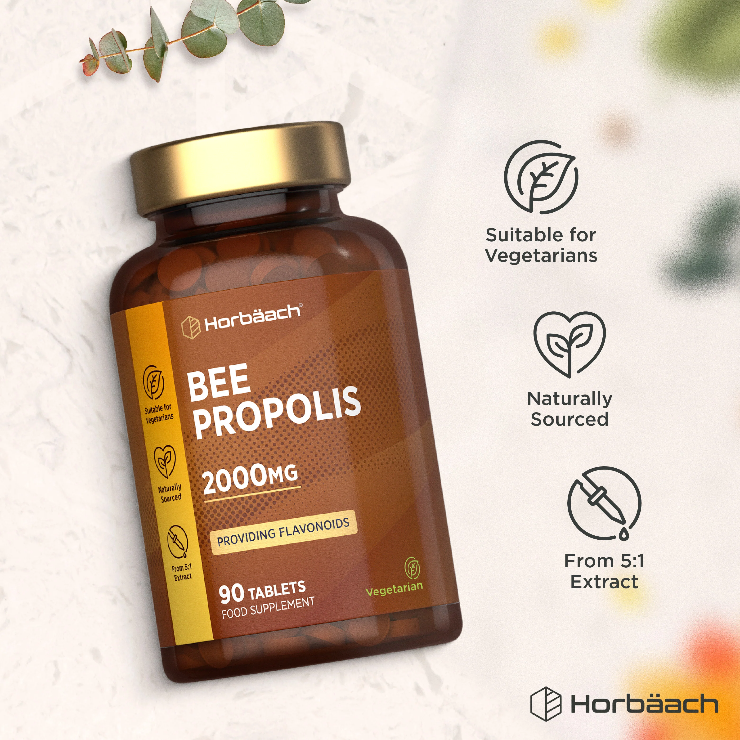 Bee Propolis 2000 mg | 90 Tablets - Image 3