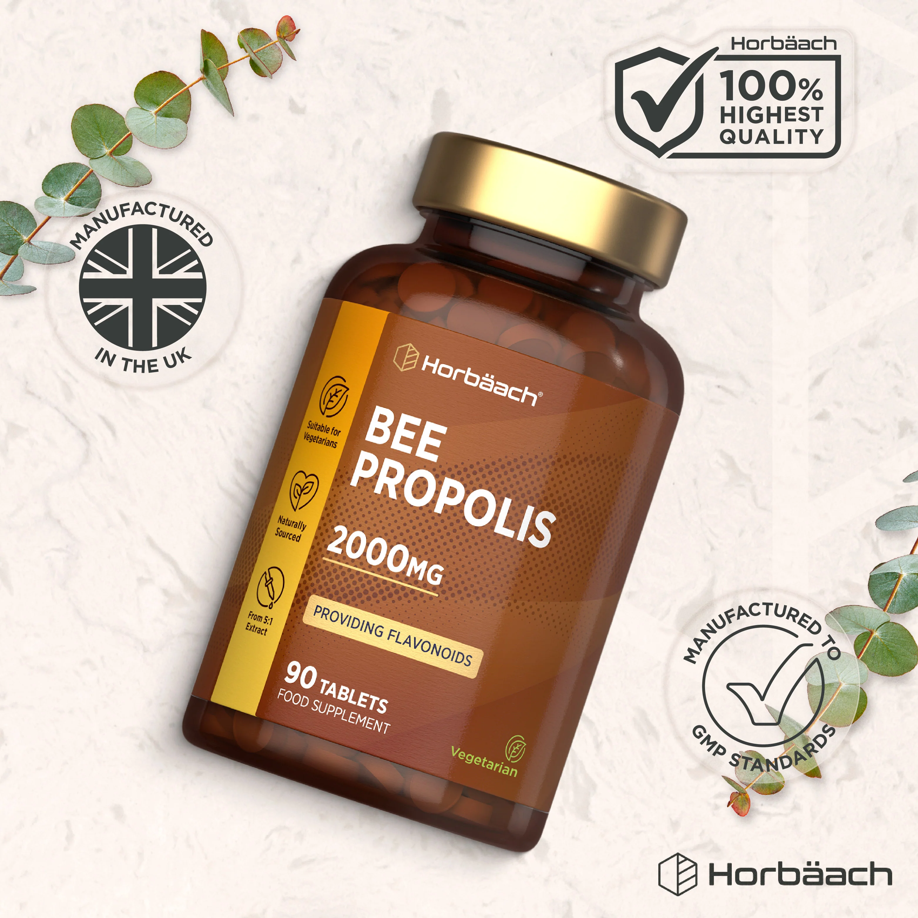 Bee Propolis 2000 mg | 90 Tablets - Image 4