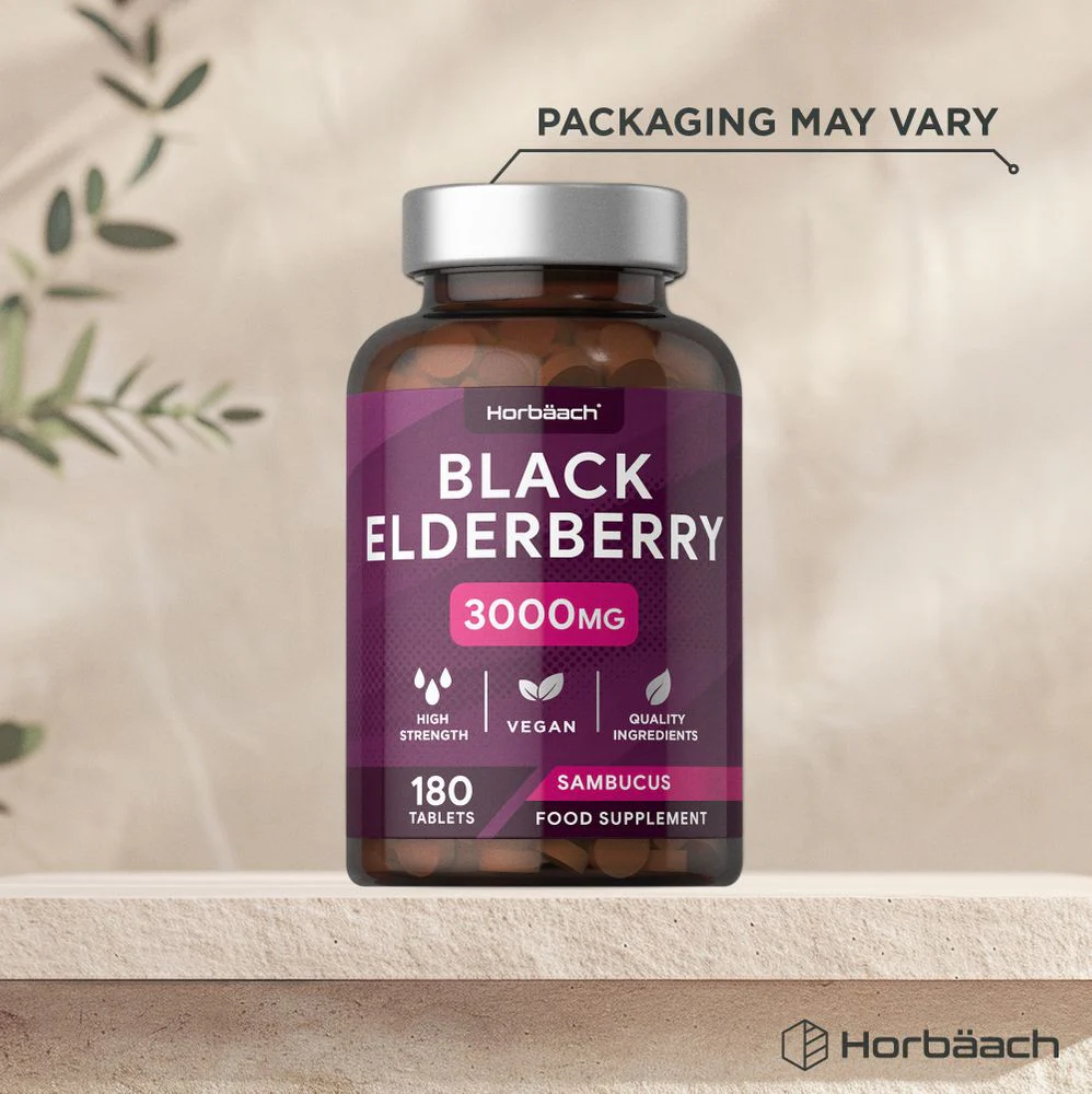 Black Elderberry 3000 mg | 180 Tablets - Image 4