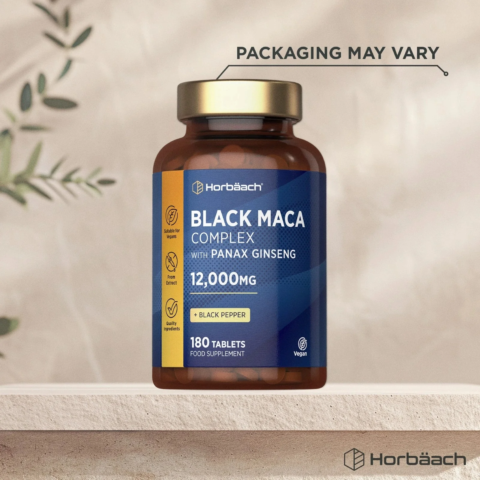 Black Maca Root Complex 12,000 mg | 180 Tablets - Image 4