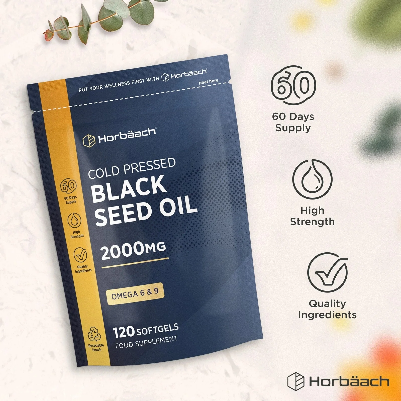 Black Seed Oil 2000 mg | 120 Softgels - Image 5