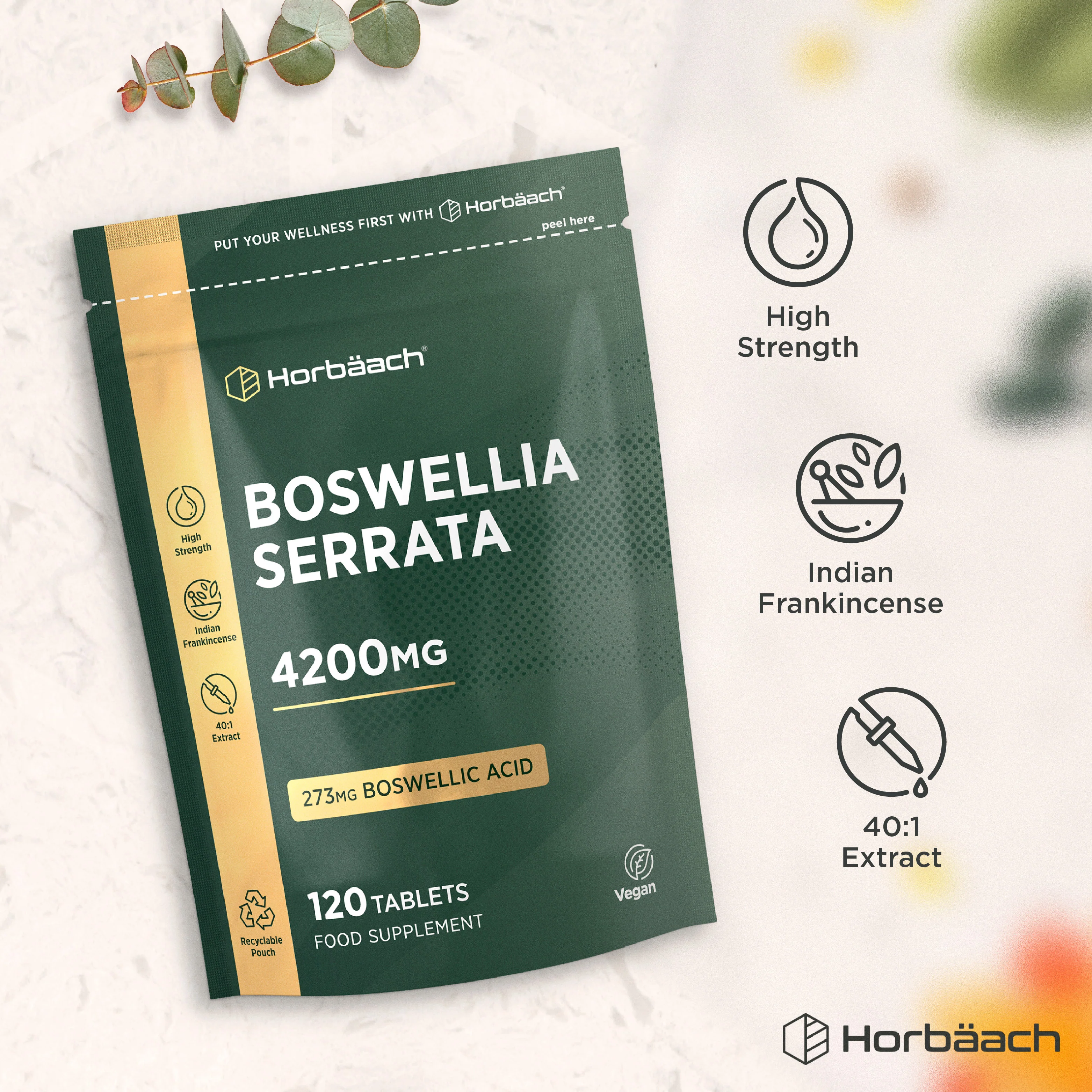 Boswellia Serrata 4200 mg with Bioperine | 120 Tablets - Image 5