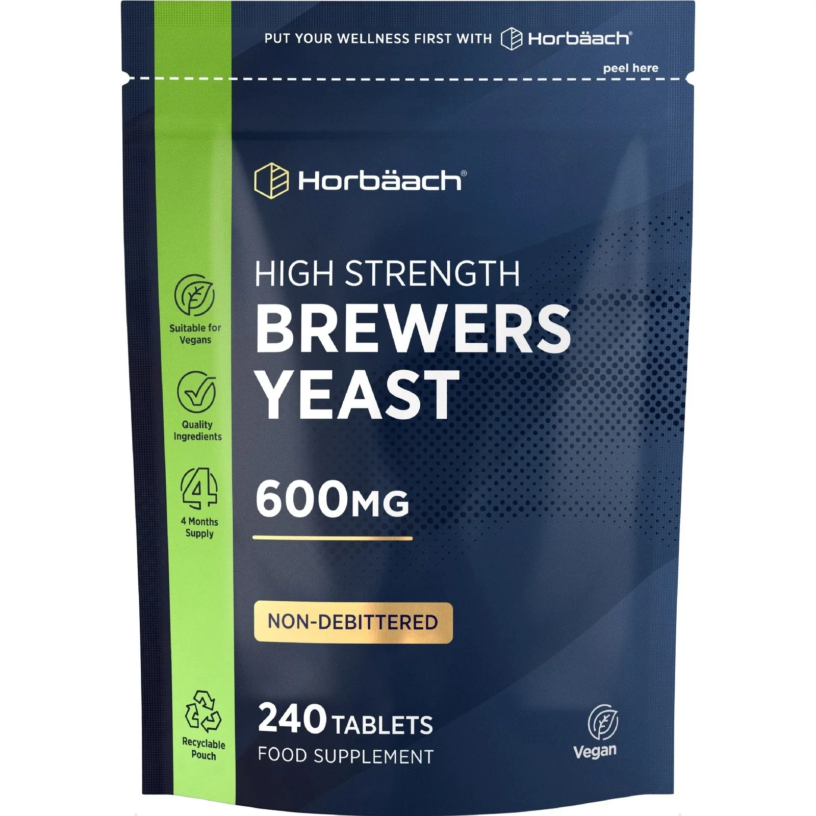 Brewers Yeast 600 mg | 240 Tablets