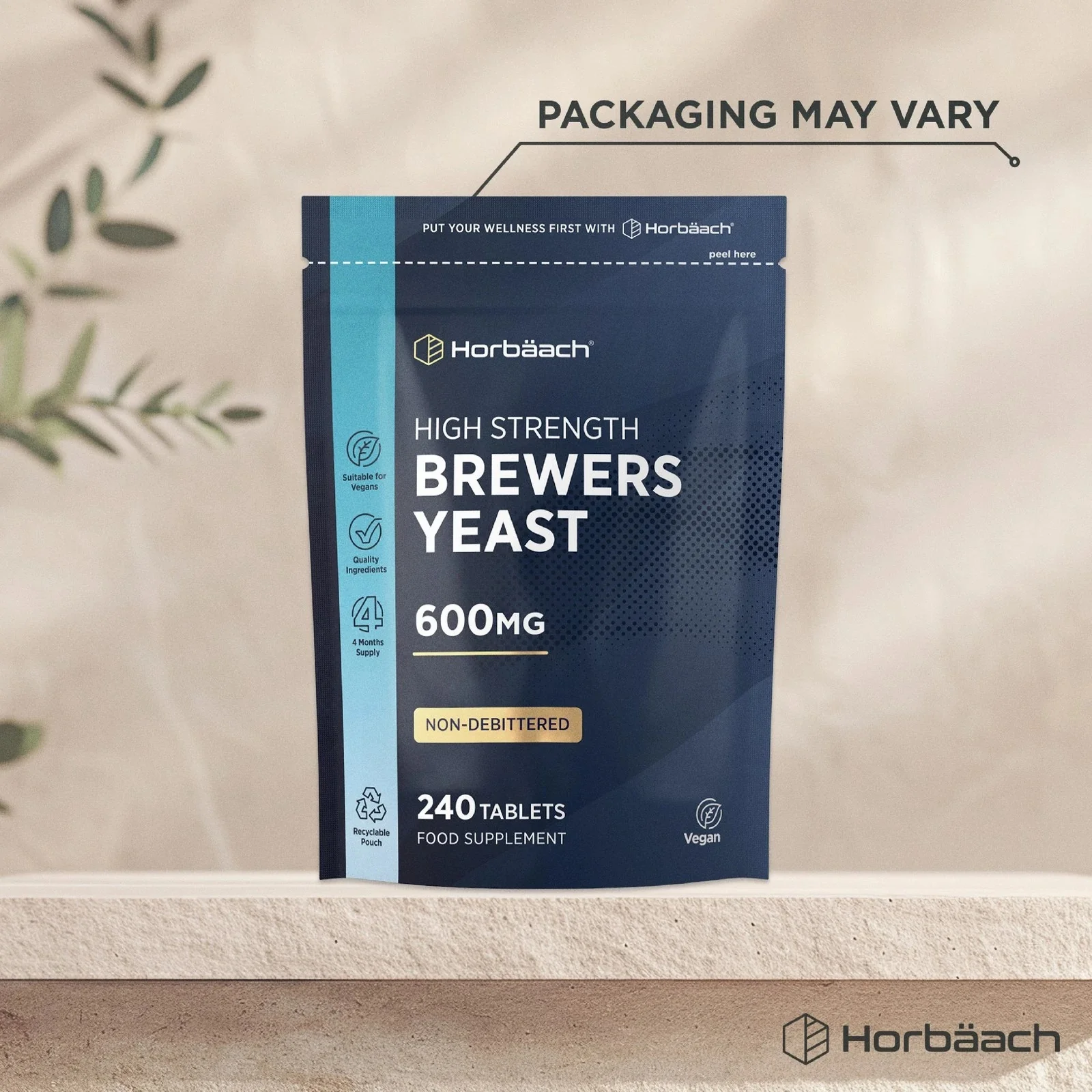 Brewers Yeast 600 mg | 240 Tablets - Image 4