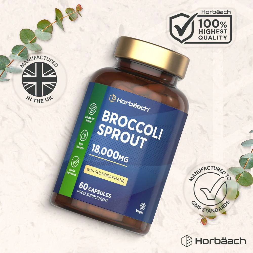 Broccoli Sprout 18,000 mg | 60 Capsules - Image 6