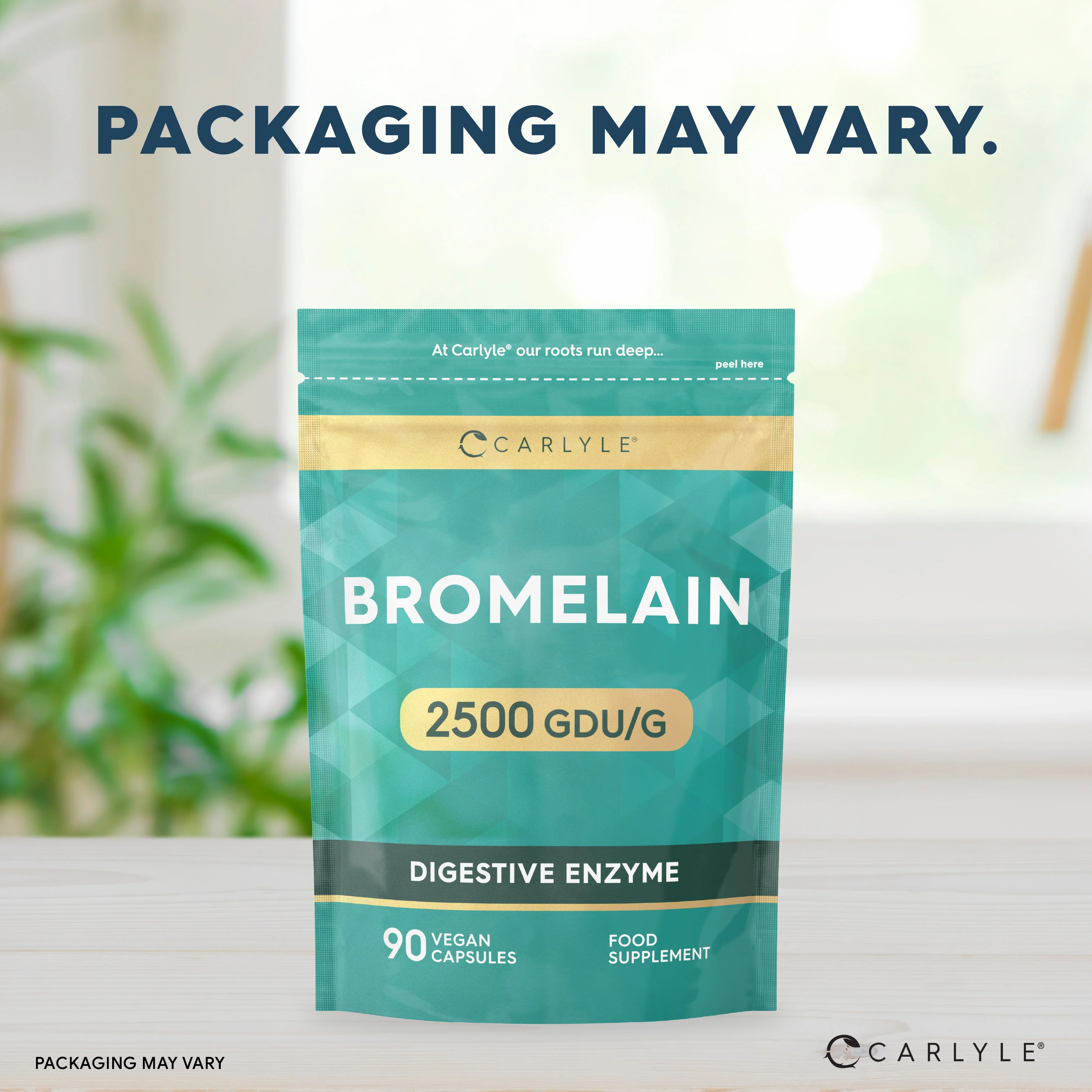 Bromelain 2500GDU/g | 90 Capsules | by Carlyle - Image 4