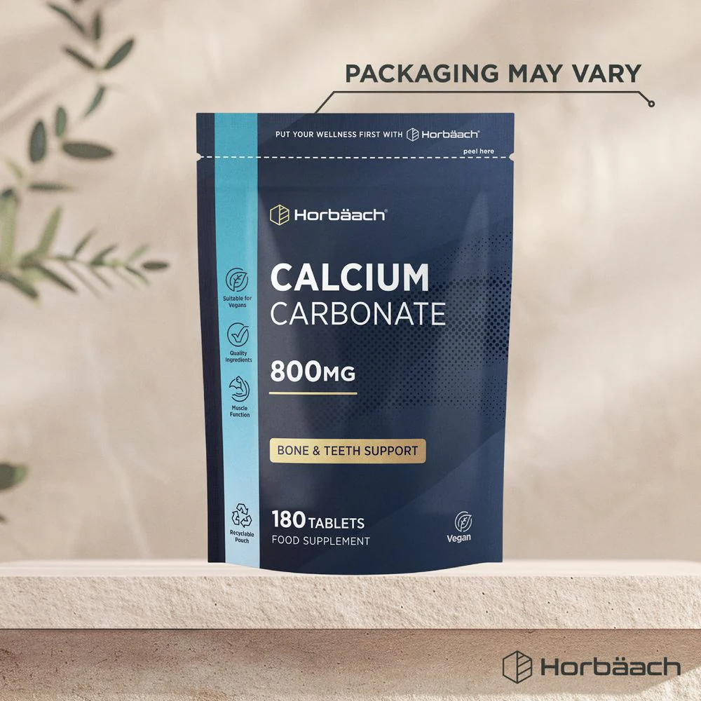 Calcium Carbonate 800 mg | 180 Tablets - Image 5
