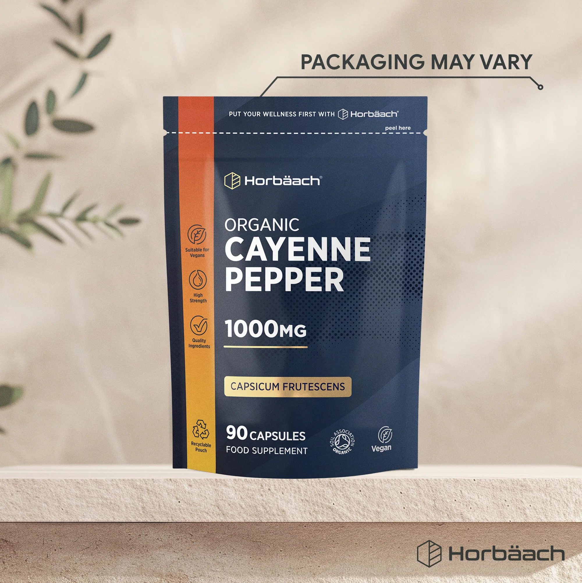 Cayenne Pepper 1000 mg | Organic | 90 Capsules - Image 4