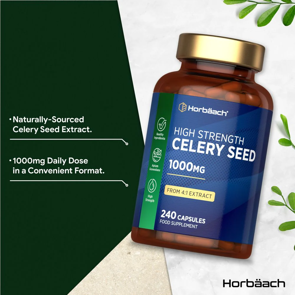 Celery Seed 1000 mg | 240 Capsules - Image 4