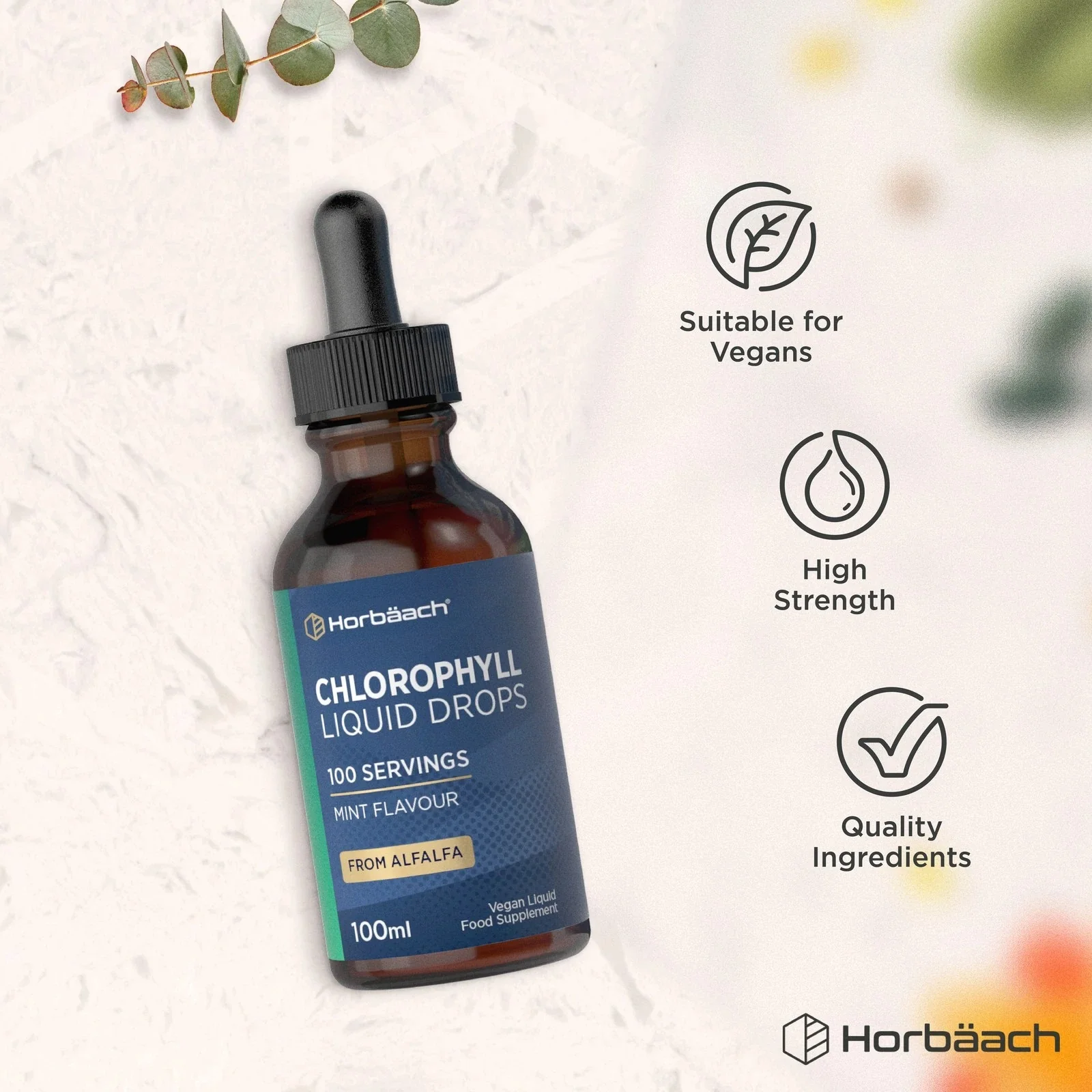 Chlorophyll Liquid 5 mg | 100 mL - Image 5