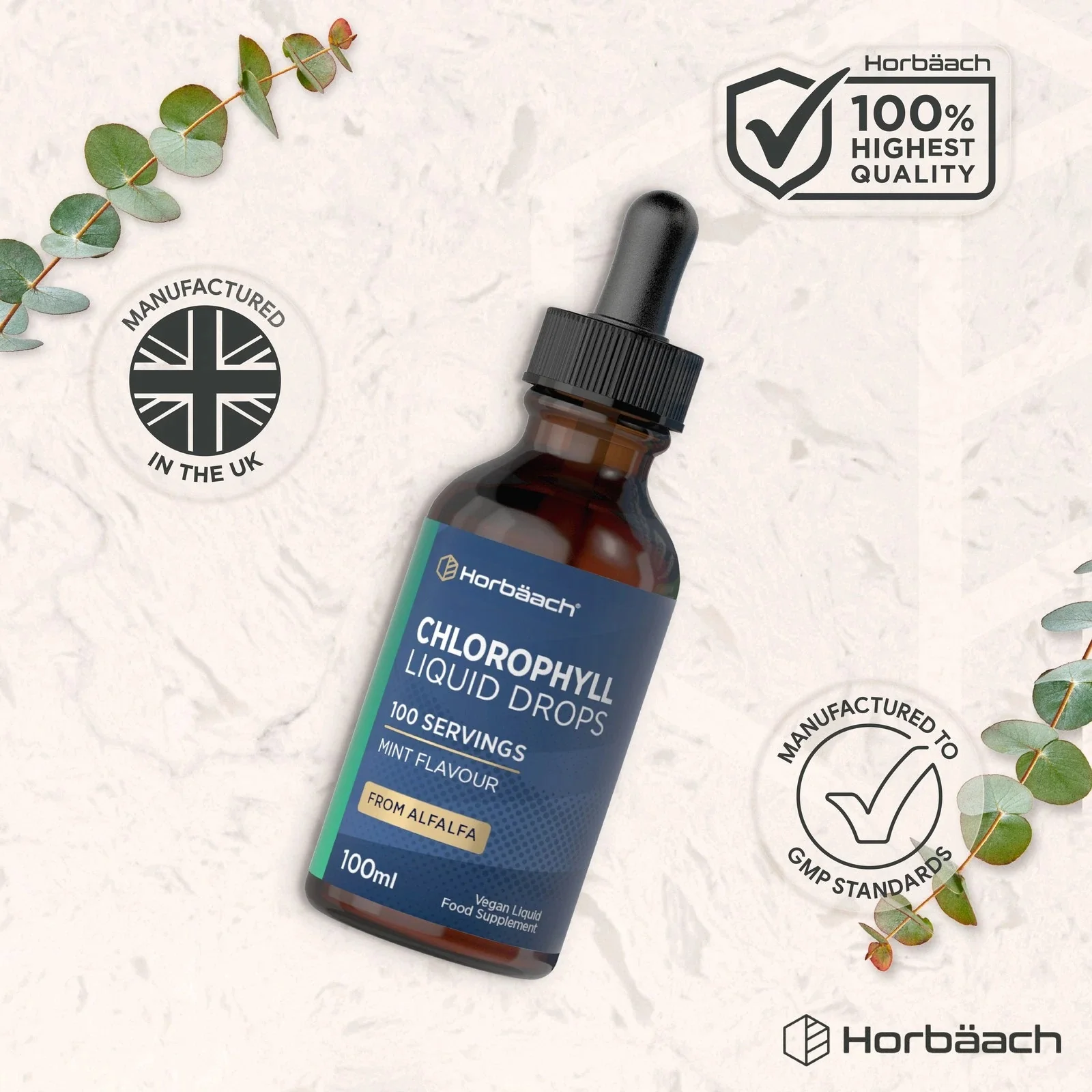 Chlorophyll Liquid 5 mg | 100 mL - Image 6