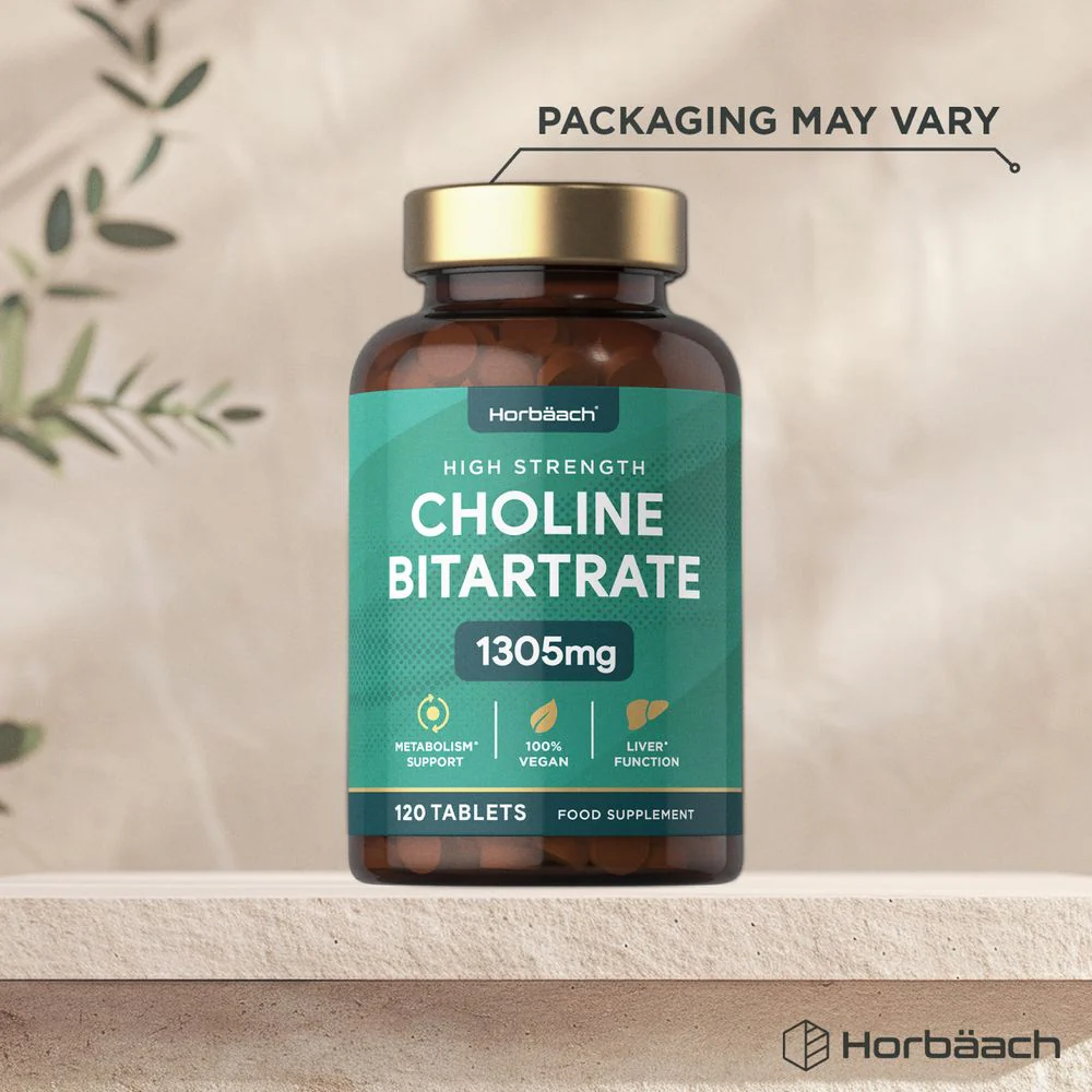 Choline Bitartrate 1305 mg | 120 Tablets - Image 4