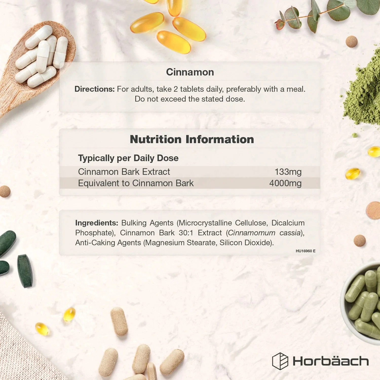 Cinnamon 4000 mg | 120 Tablets - Image 3