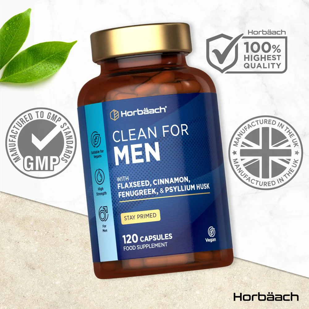 Psyllium Husk Complex for Men | 120 Capsules - Image 5
