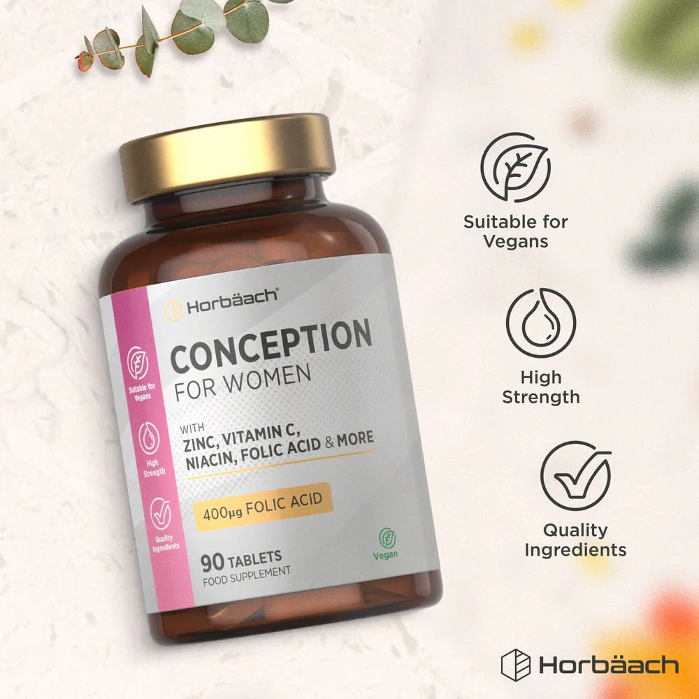 Conception for Women Complex | 90 Tablets - Image 5