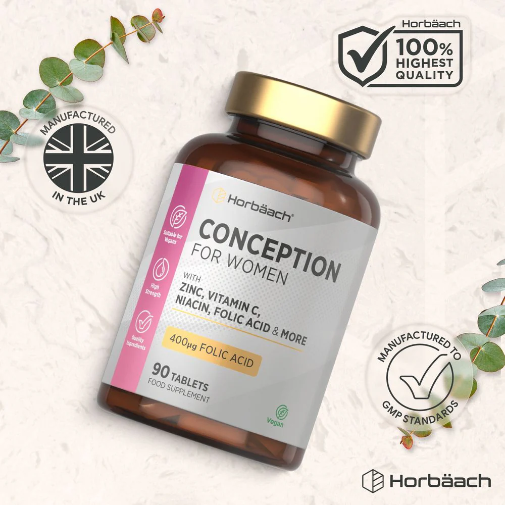 Conception for Women Complex | 90 Tablets - Image 6