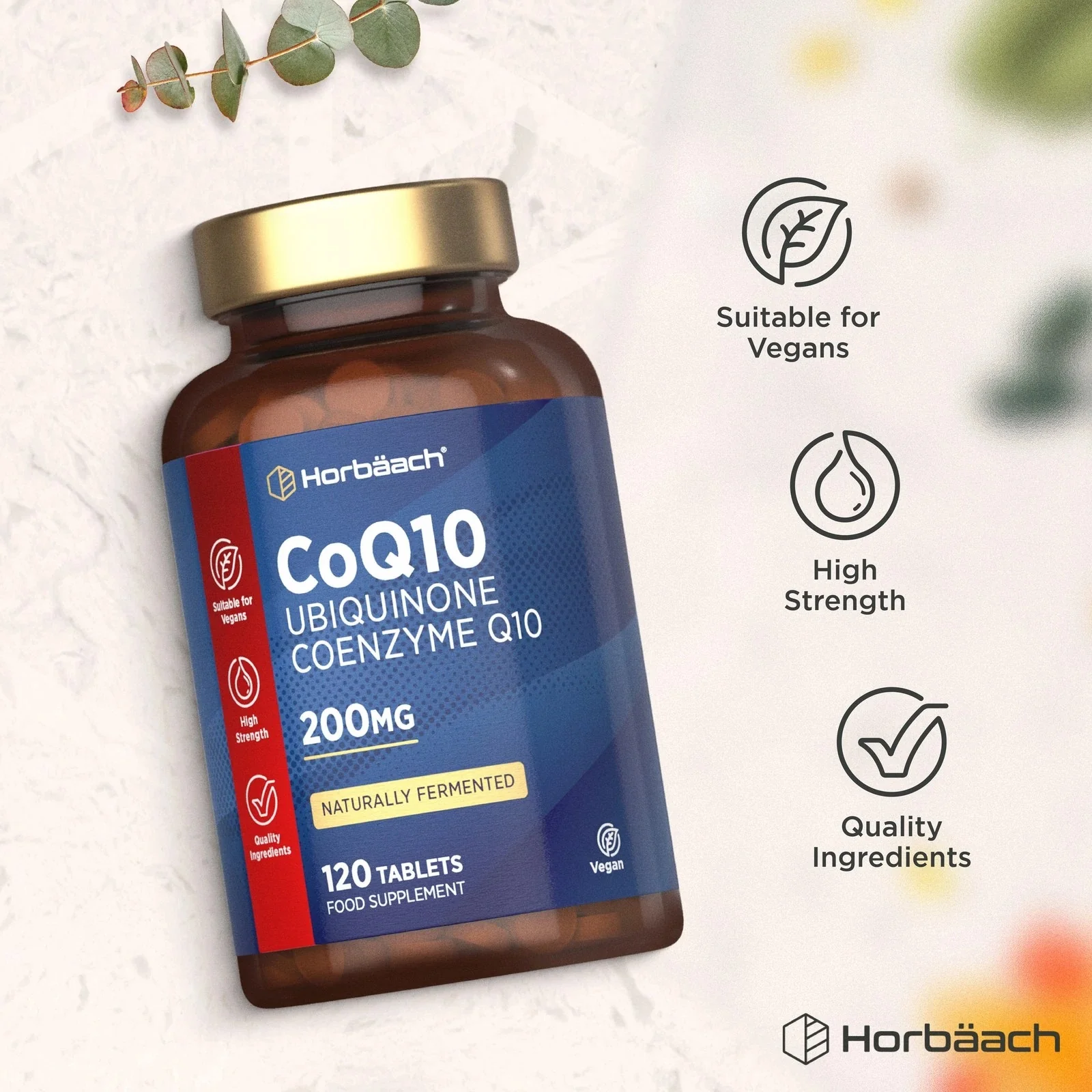 CoQ10 Coenzyme Q10 200 mg | 120 Tablets - Image 5
