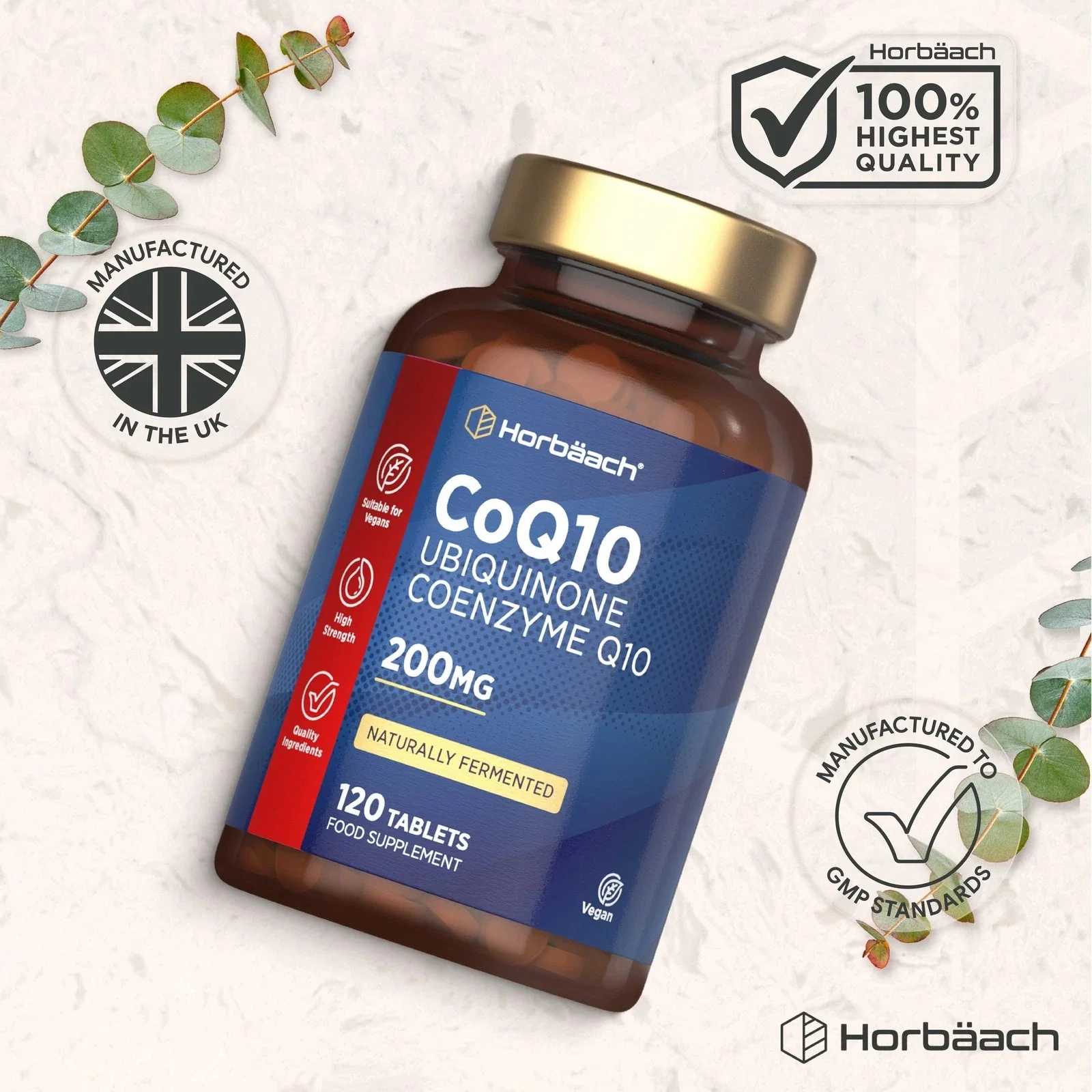 CoQ10 Coenzyme Q10 200 mg | 120 Tablets - Image 6