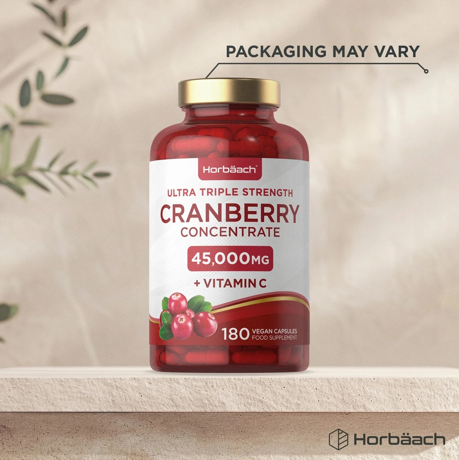 Cranberry 50,000 mg with Vitamin C | 180 Capsules - Image 4