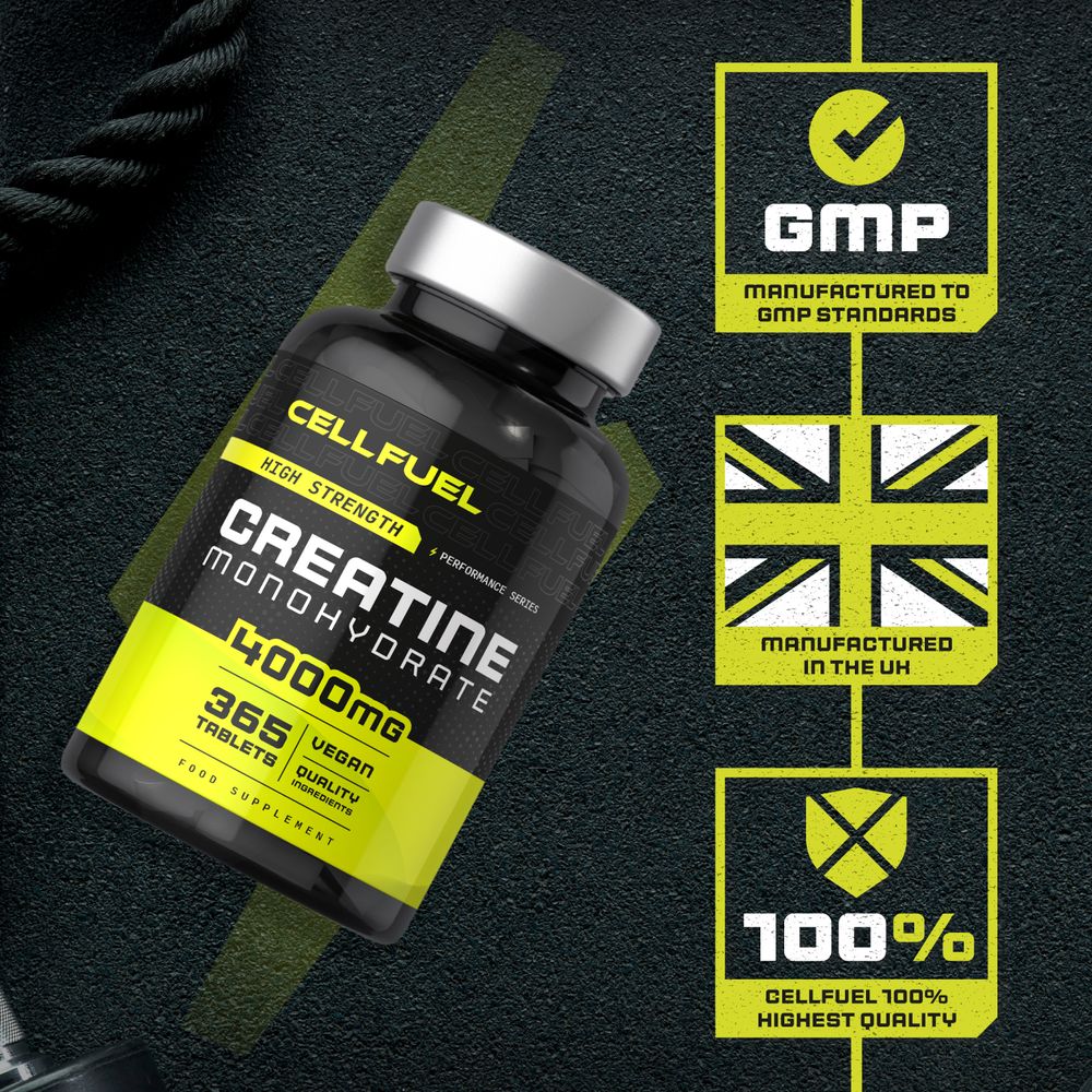 Creatine Monohydrate 4000 mg | 365 Tablets - Image 4