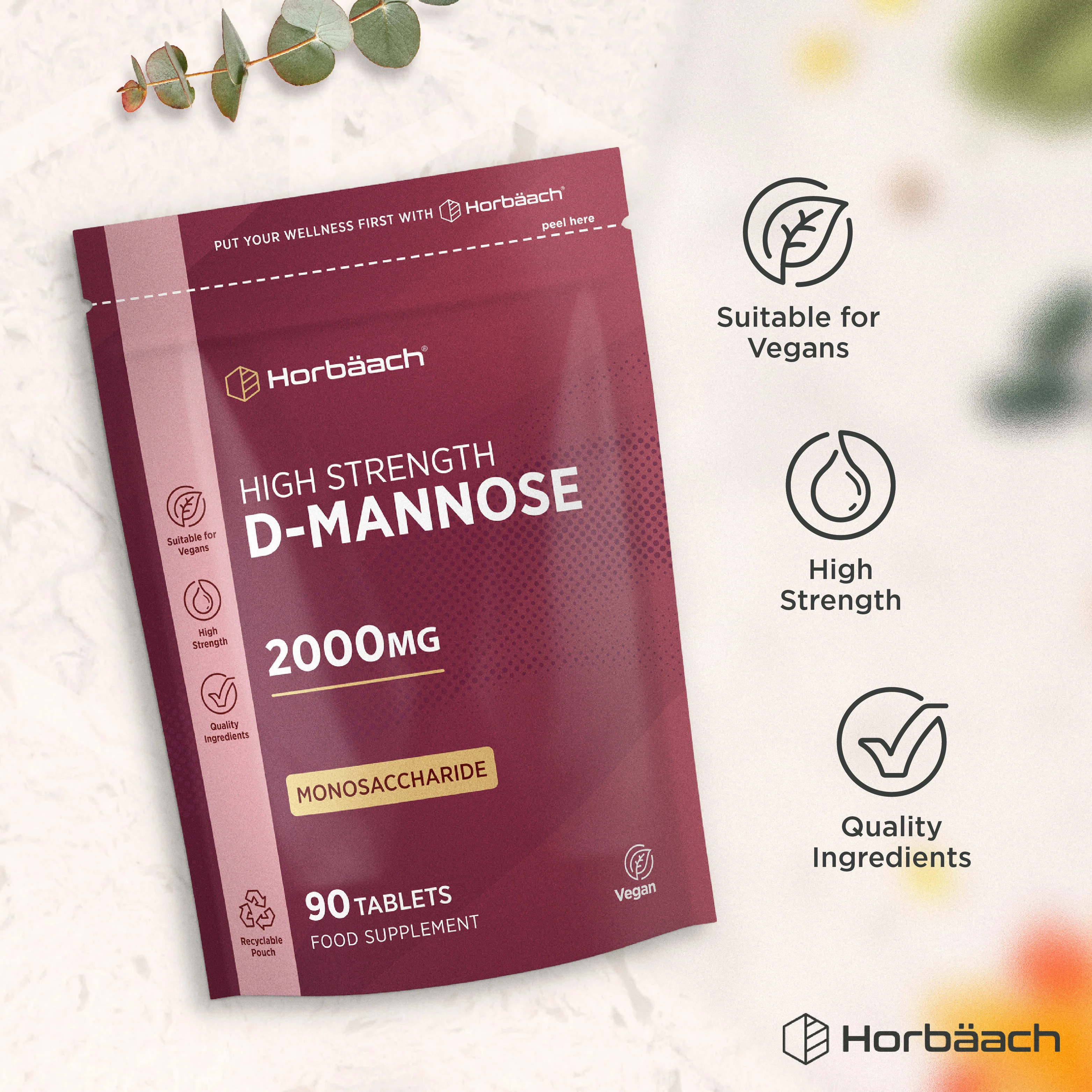 D-Mannose 2000 mg | 90 Tablets - Image 5