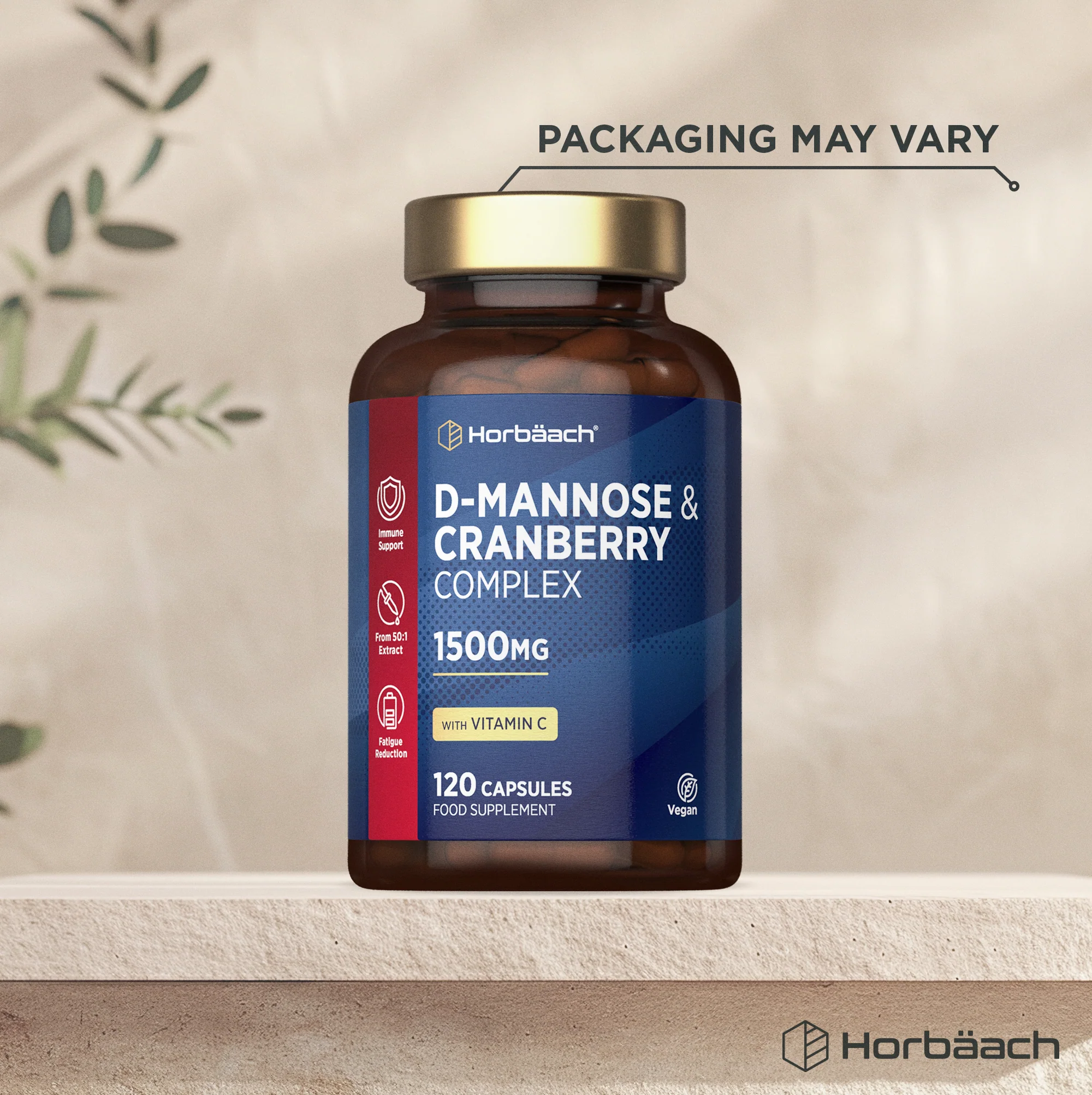 D-Mannose and Cranberry Complex 1500 mg | 120 Capsules - Image 4