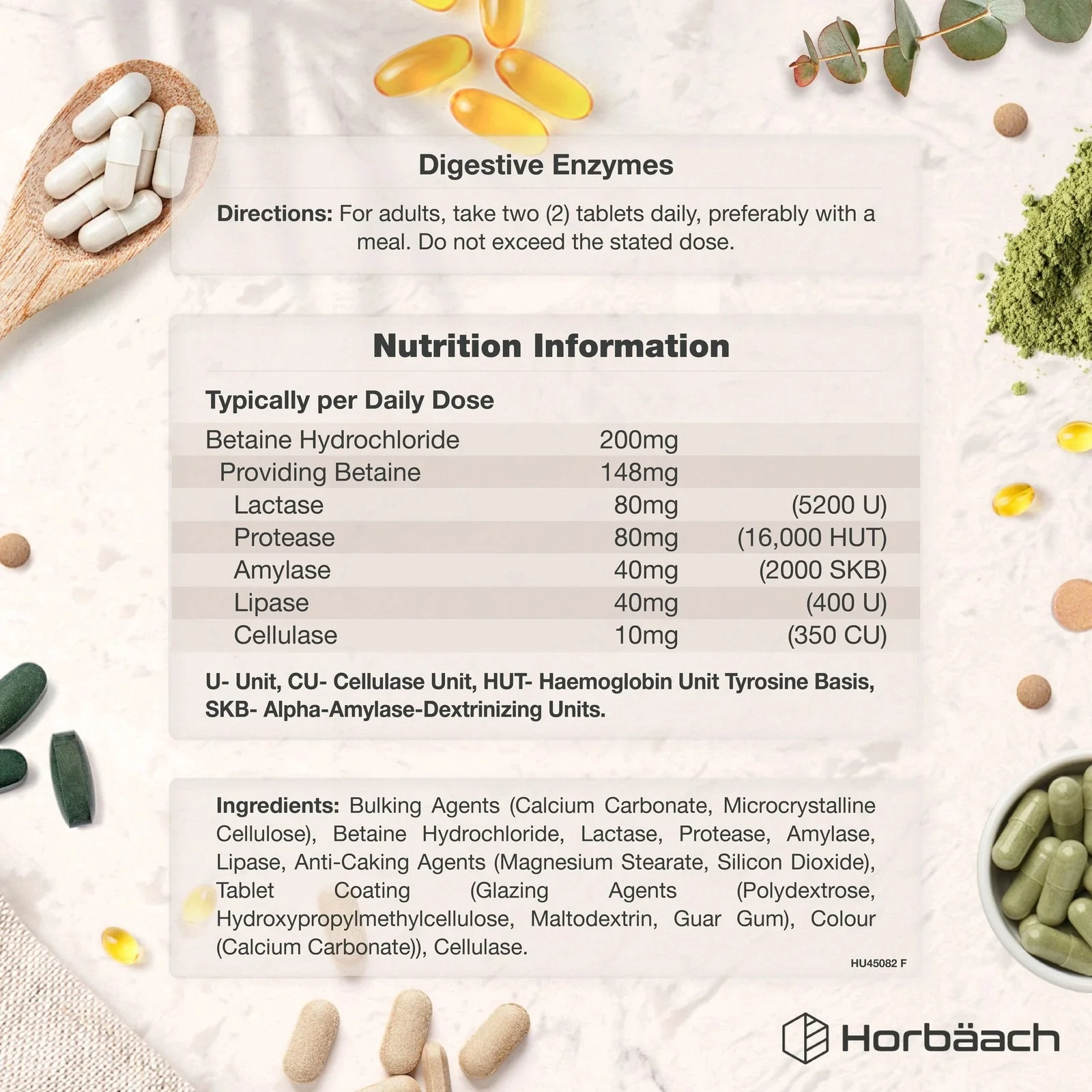 Digestive Enzymes Complex | 90 Tablets - Image 3