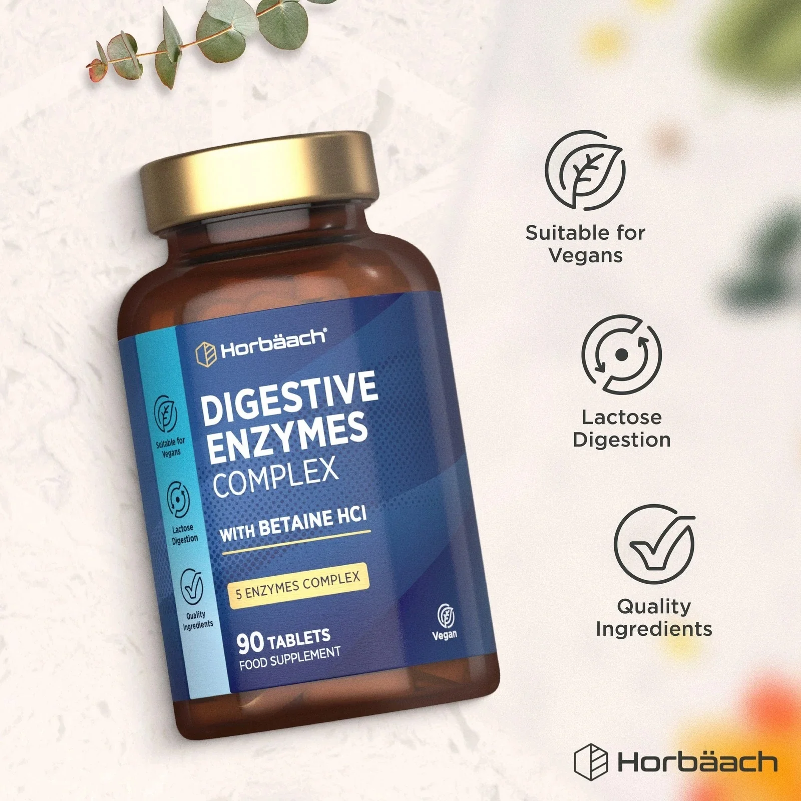 Digestive Enzymes Complex | 90 Tablets - Image 5