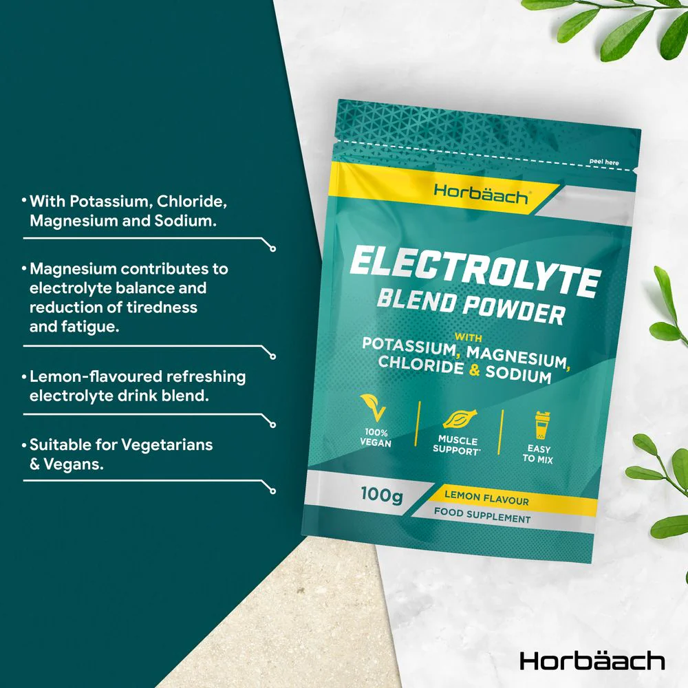 Electrolyte Powder | Lemon Flavour | 100 g - Image 2