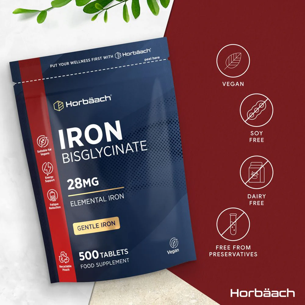Iron Bisglycinate 28 mg | 500 Tablets - Image 4