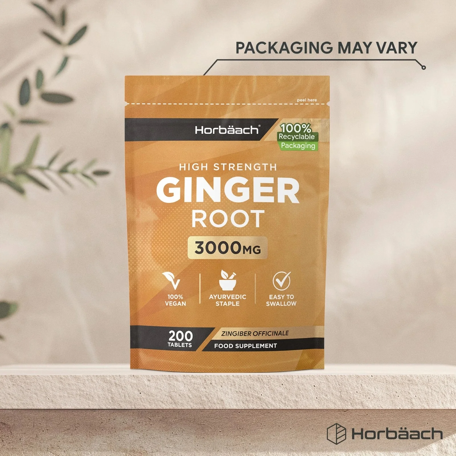 Ginger Root 3000 mg | 200 Tablets - Image 4