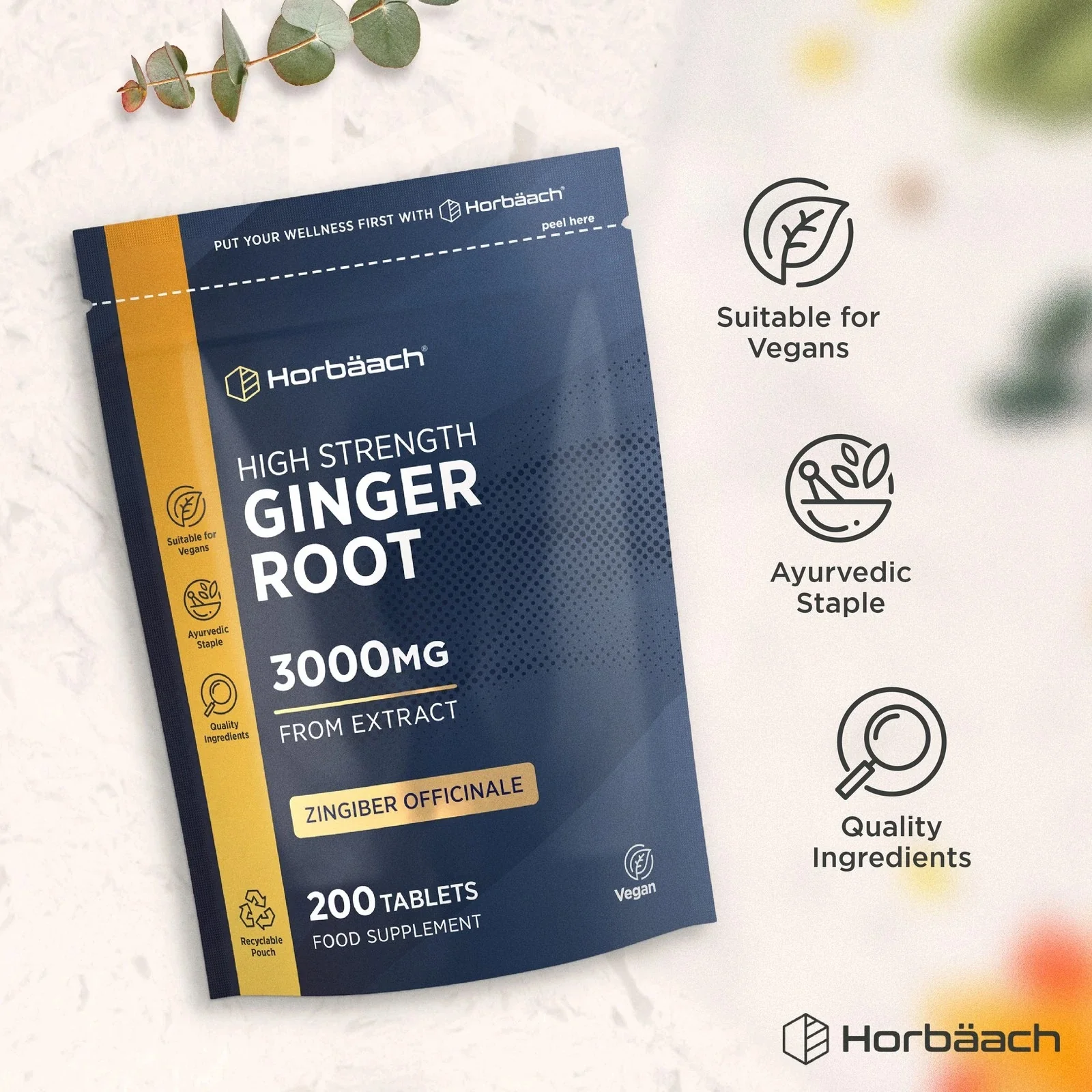 Ginger Root 3000 mg | 200 Tablets - Image 5