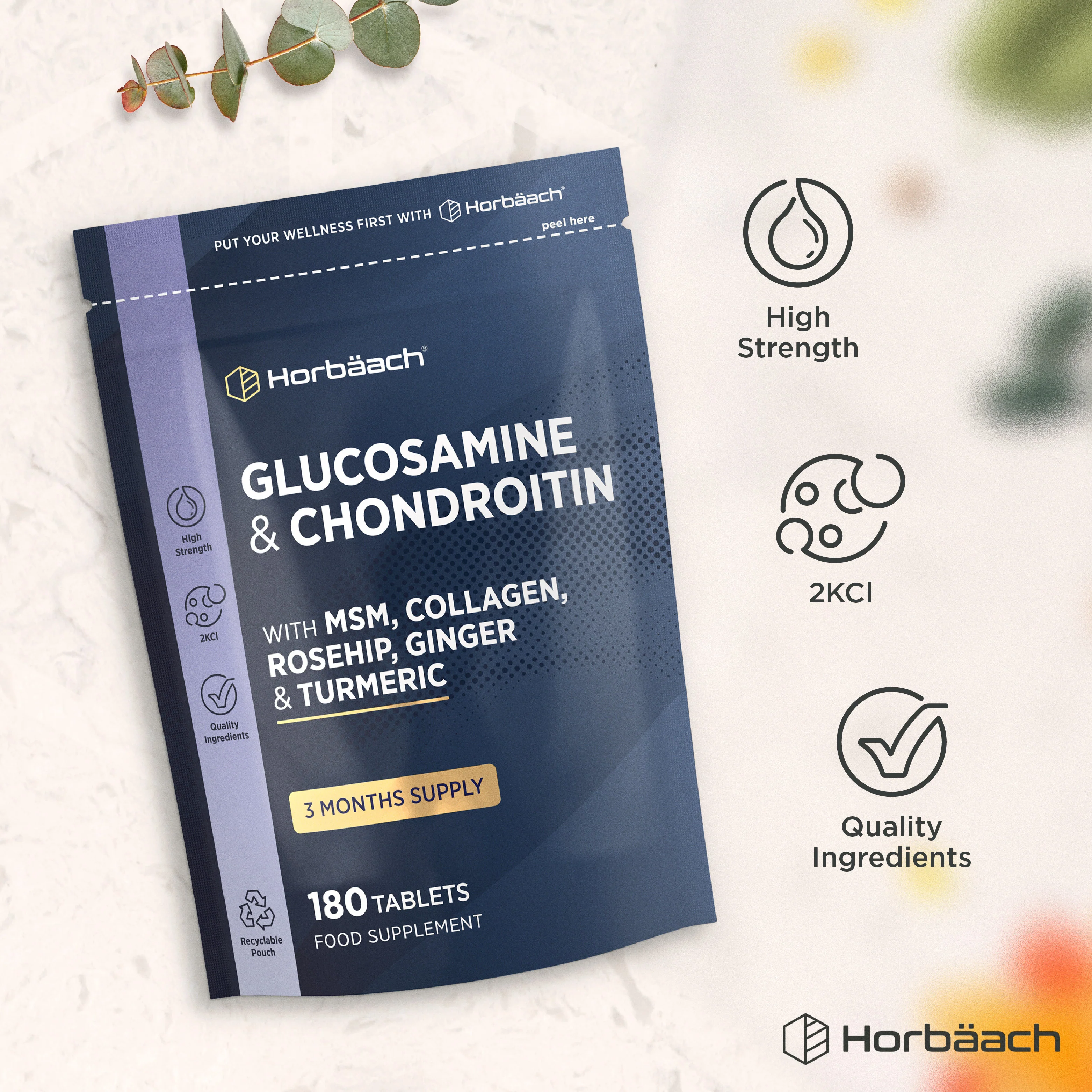 Glucosamine and Chondroitin Complex | 180 Tablets - Image 4