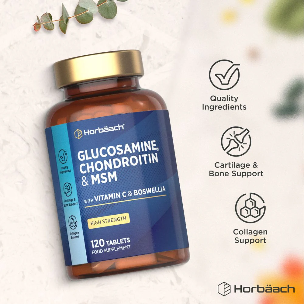 Glucosamine and Chondroitin MSM Complex | 120 Tablets - Image 5