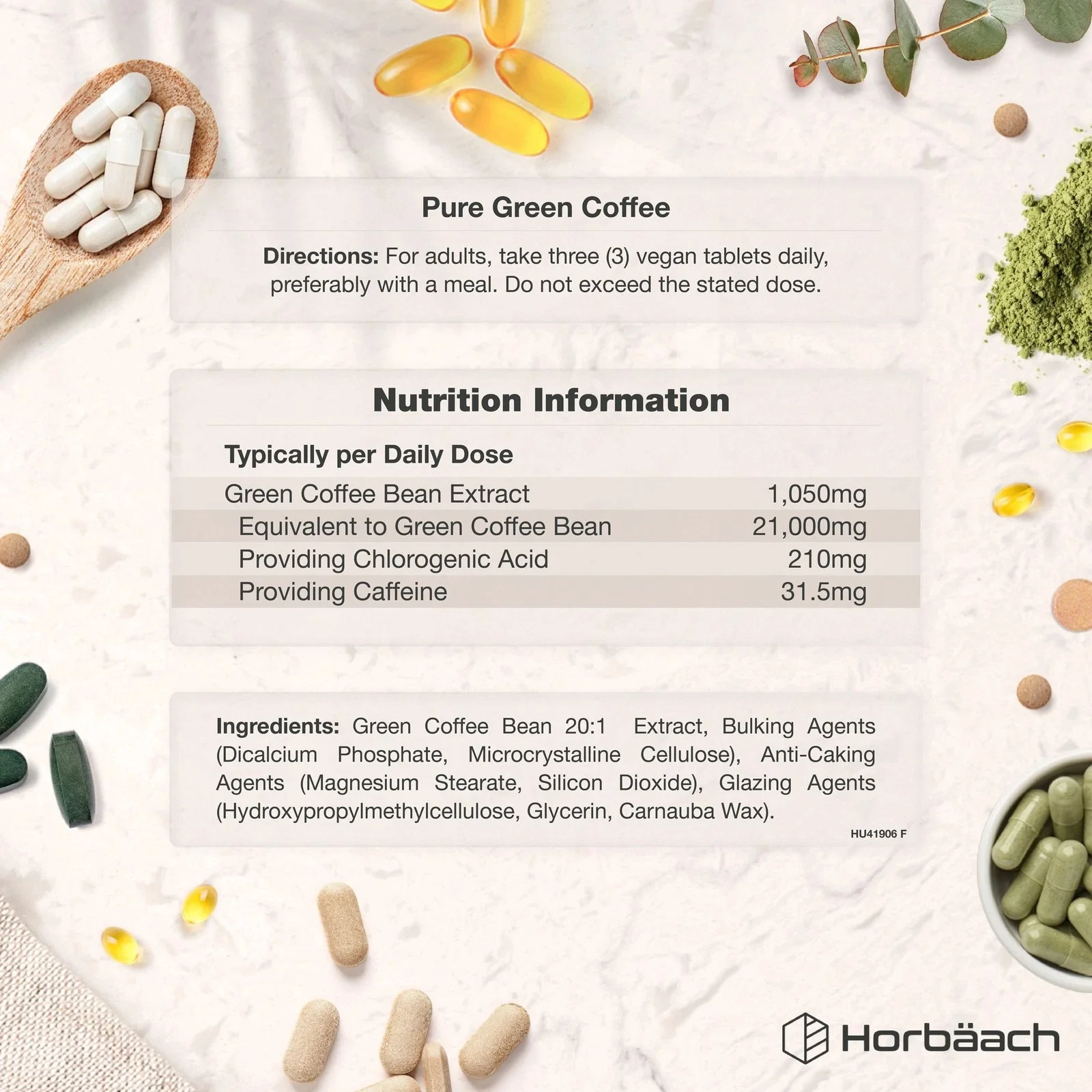 Green Coffee Bean 21,000 mg | 90 Tablets - Image 3