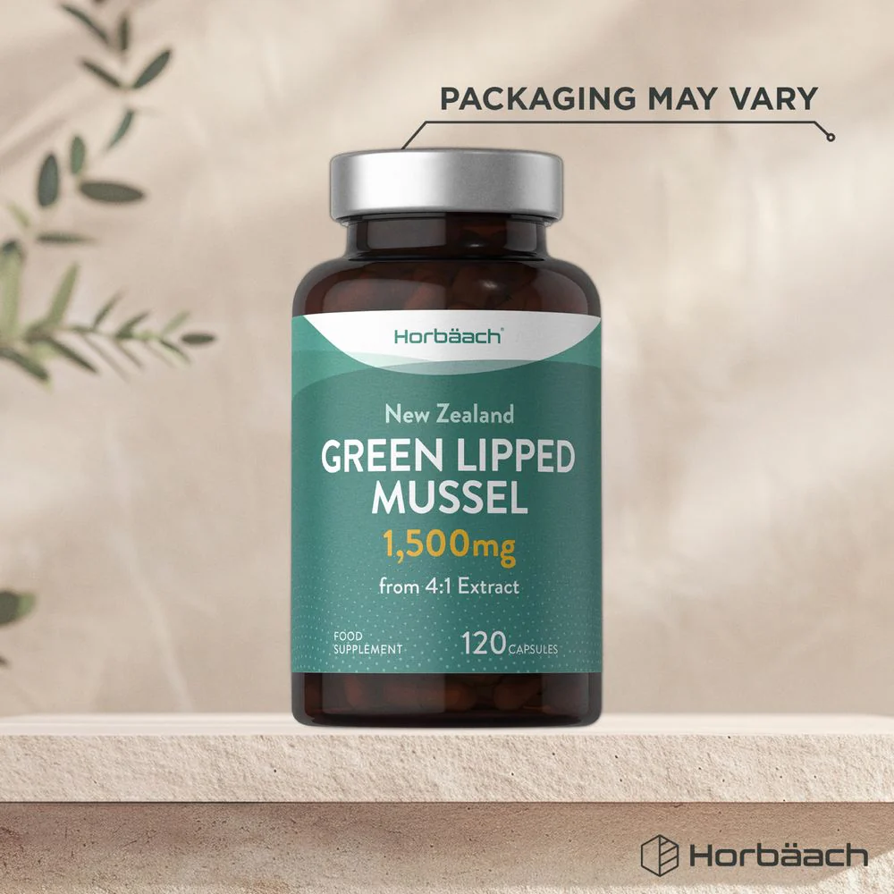 Green Lipped Mussel 1500 mg | 120 Capsules - Image 4