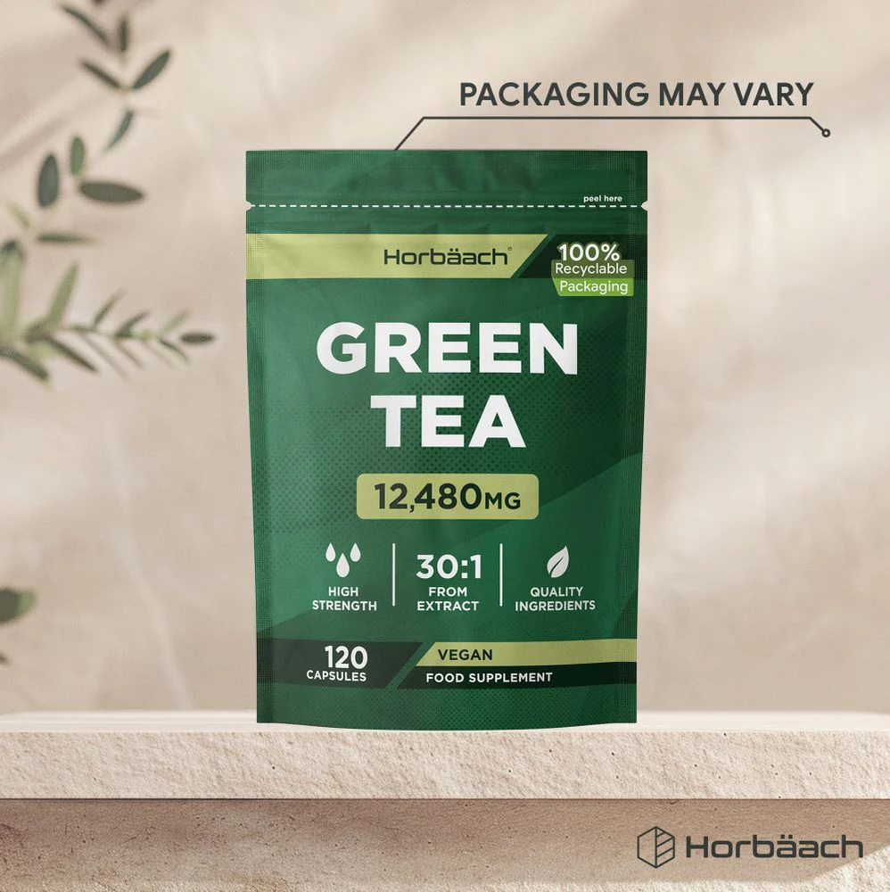 Green Tea 12,480 mg | 120 Capsules - Image 4