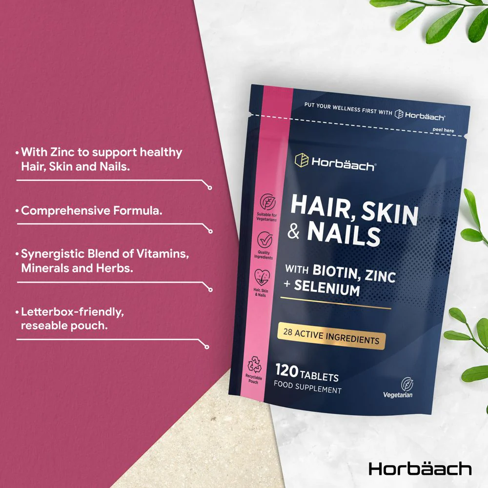 Hair Skin and Nails Complex | 120 Tablets - Image 4