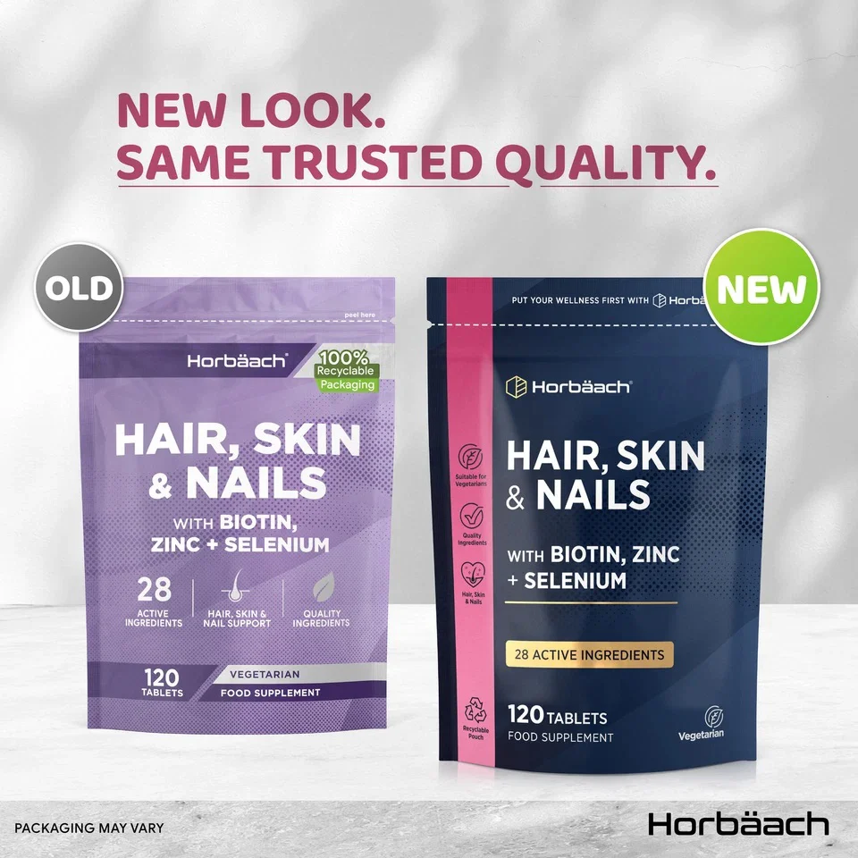 Hair Skin and Nails Complex | 120 Tablets - Image 7