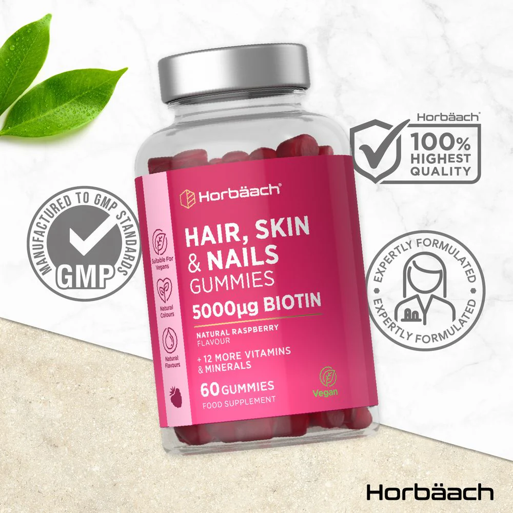Hair Skin and Nails Complex | 60 Gummies - Image 4