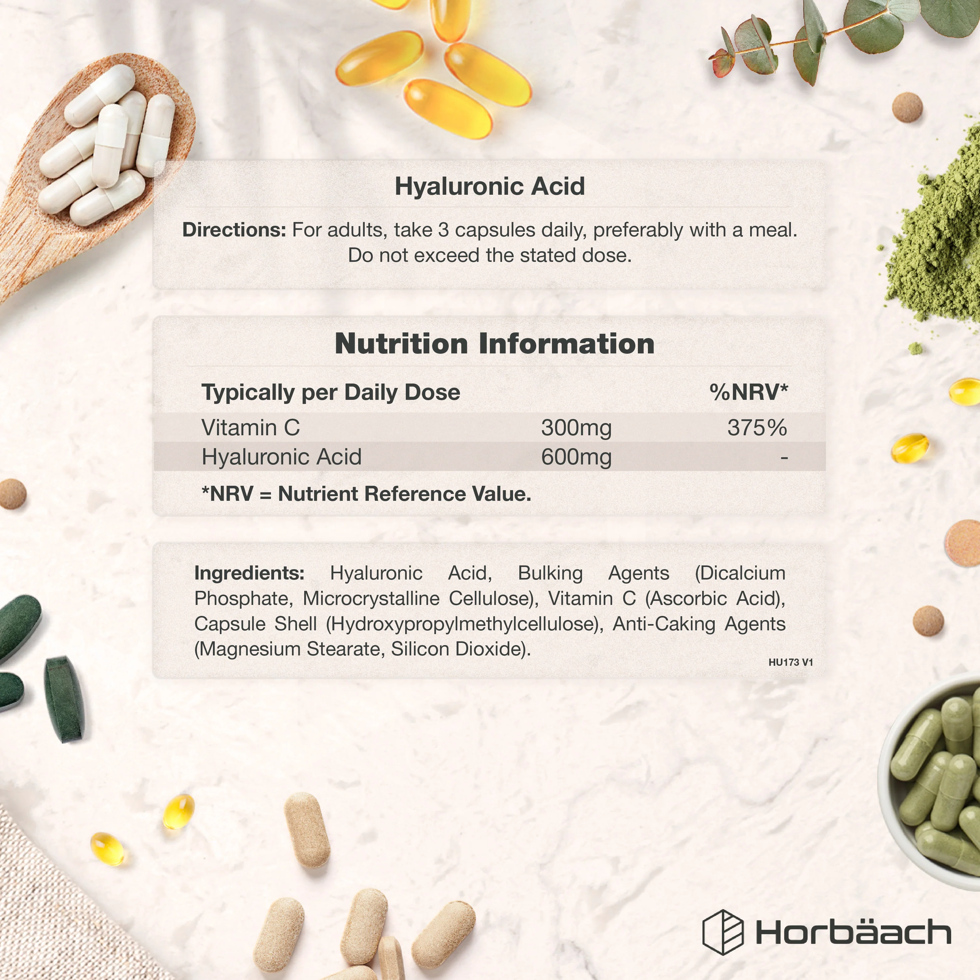 Hyaluronic Acid 900 mg | 90 Capsules - Image 3