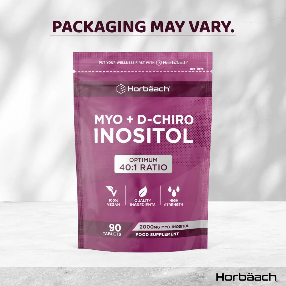 Myo Inositol + D Chiro Inositol Complex | 90 Tablets - Image 4